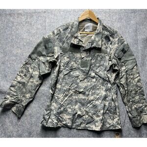 US Army Camouflage Combat Uniform Zip Up Shirt - Medium Regular - Digital Camo